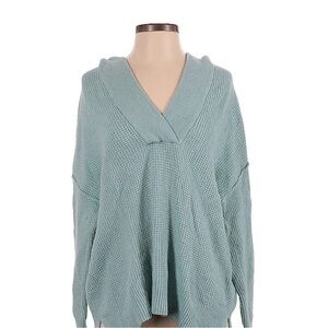 Teal sweater hoodie